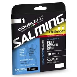 Salming Challenge Slick 17 Squash String (Purple/Yellow)