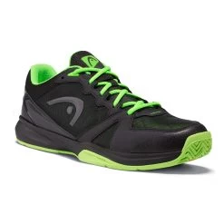 Head Revolt Pro Men's Indoor Court Shoe (Black/Green)