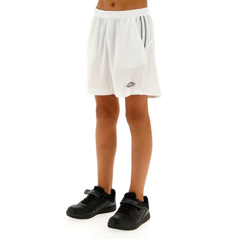 Lotto Boy's Squadra Shorts (Brilliant White) 1 Lotto Boy's Squadra Shorts (Brilliant White)