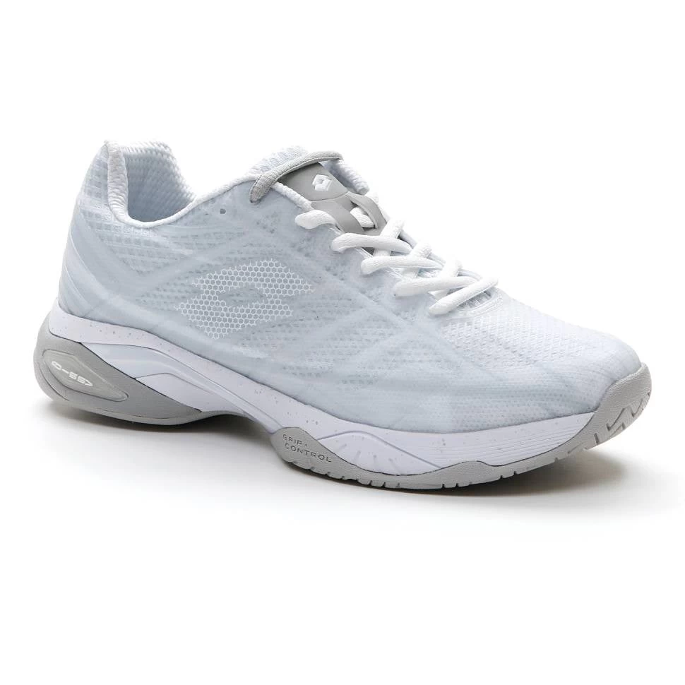 Lotto Mirage 300 Speed Women's Tennis Shoe (Grey/White) 1 Lotto Mirage 300 Speed Women's Tennis Shoe (Grey/White)