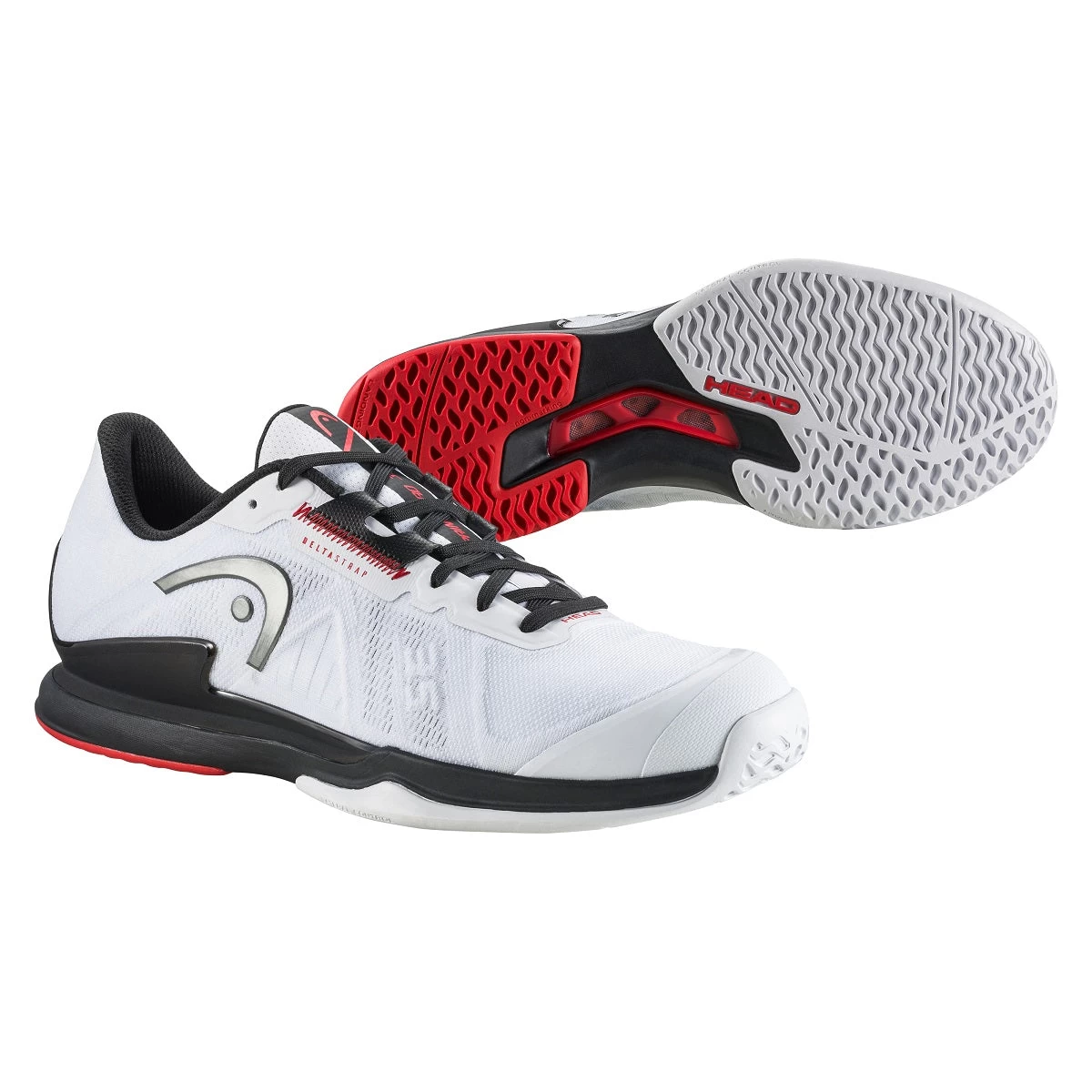 Head Sprint Pro 3.5 Men's Tennis Shoe (White/Black) 4 Head Sprint Pro 3.5 Men's Tennis Shoe (White/Black) - Image 4