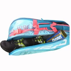 Head Tour Team Combi 6 Pack Racquet Bag (Blue/Pink) 6 Head Tour Team Combi 6 Pack Racquet Bag (Blue/Pink) -Tennis Equipment Store 283150BLPK 2