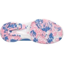 K-Swiss Court Express OMNI Junior Tennis Shoe (Blue/Pink/White) -Tennis Equipment Store 86609 454.05