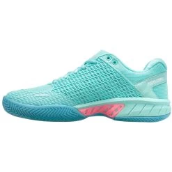 K-Swiss Express Light Women's Pickleball Shoe (Mint/Pink) -Tennis Equipment Store 96563 436.04