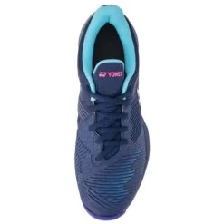 Yonex Power Cushion Sonicage 2 Women's Tennis Shoe (Navy/Blue Purple) -Tennis Equipment Store AC SL1365 6