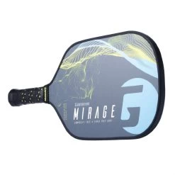 Gamma Mirage Sensa Core (Blue) -Tennis Equipment Store Blue Mirage side edge angle