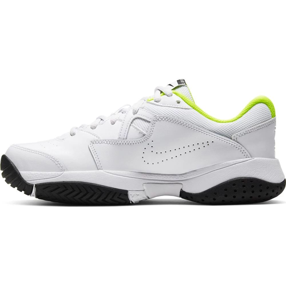 Nike Court Lite 2 Junior Tennis Shoe (White/Black/Green) 6 Nike Court Lite 2 Junior Tennis Shoe (White/Black/Green) - Image 6