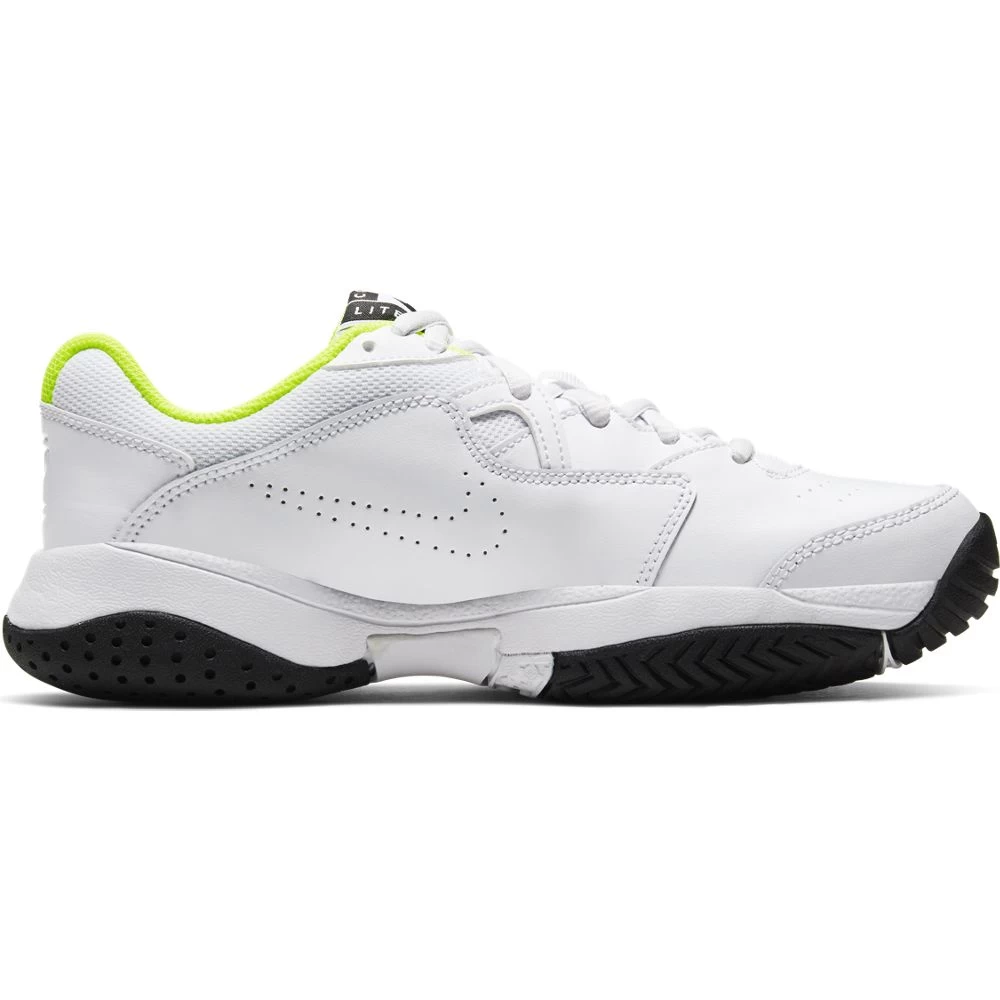 Nike Court Lite 2 Junior Tennis Shoe (White/Black/Green) 7 Nike Court Lite 2 Junior Tennis Shoe (White/Black/Green) - Image 7