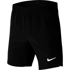 Nike Boy's Court Flex Ace Shorts (Black/White) 15 Nike Boy's Court Flex Ace Shorts (Black/White) -Tennis Equipment Store CI9409 010 PHSFH001 1000