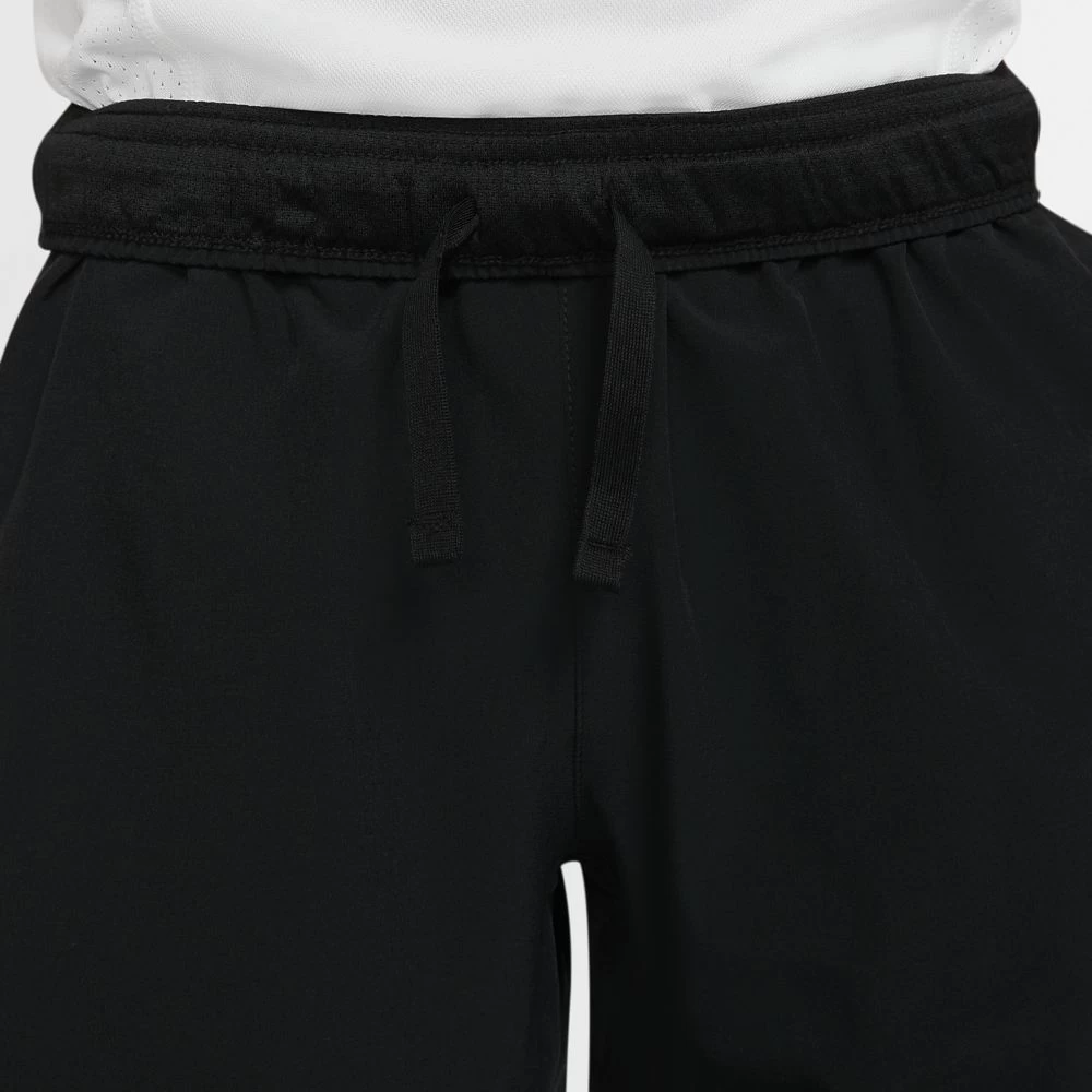 Nike Boy's Court Flex Ace Shorts (Black/White) 8 Nike Boy's Court Flex Ace Shorts (Black/White) - Image 8