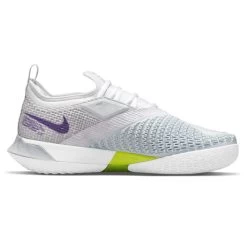 Nike React Vapor NXT Women's Tennis Shoe (Light Grey/Purple/Fuchsia) -Tennis Equipment Store CV0742 024 PHSRH001 3144