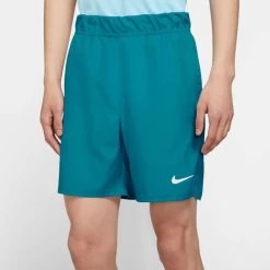 Nike Men's Dri-FIT Victory 7-Inch Shorts (Bright Spruce/White)