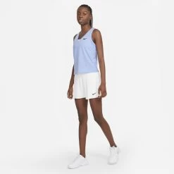 Nike Women's Dri-FIT Victory Tank (Aluminum/Black) -Tennis Equipment Store CV4784 468 PHSYM003 3144