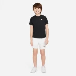 Nike Boys' Dri-FIT Victory Top (Black/White) -Tennis Equipment Store CV7565 010 PHSYM003 3144