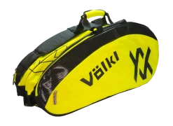 Volkl Tour Combi 6 Pack Racquet Bag (Neon Yellow/Black)