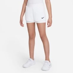 Nike Girls' Dri-FIT Victory Shorts (White/Black) 11 Nike Girls' Dri-FIT Victory Shorts (White/Black) -Tennis Equipment Store DB5612 100 PHSFM001 3144