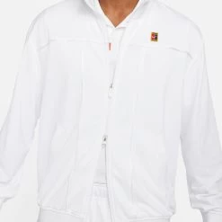 Nike Men's Core Heritage Tennis Jacket (White) -Tennis Equipment Store DC0620 100 PHSYM003 3144
