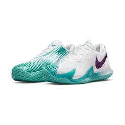Nike Zoom Vapor Cage 4 Rafa Men's Tennis Shoe (White/Red/Teal) -Tennis Equipment Store DD1579 153 PHCFH001 3144
