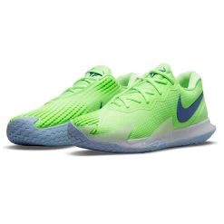 Nike Zoom Vapor Cage 4 Rafa Men's Tennis Shoe (Lime/Blue/White) -Tennis Equipment Store DD1579 333 PHCFH001 3144