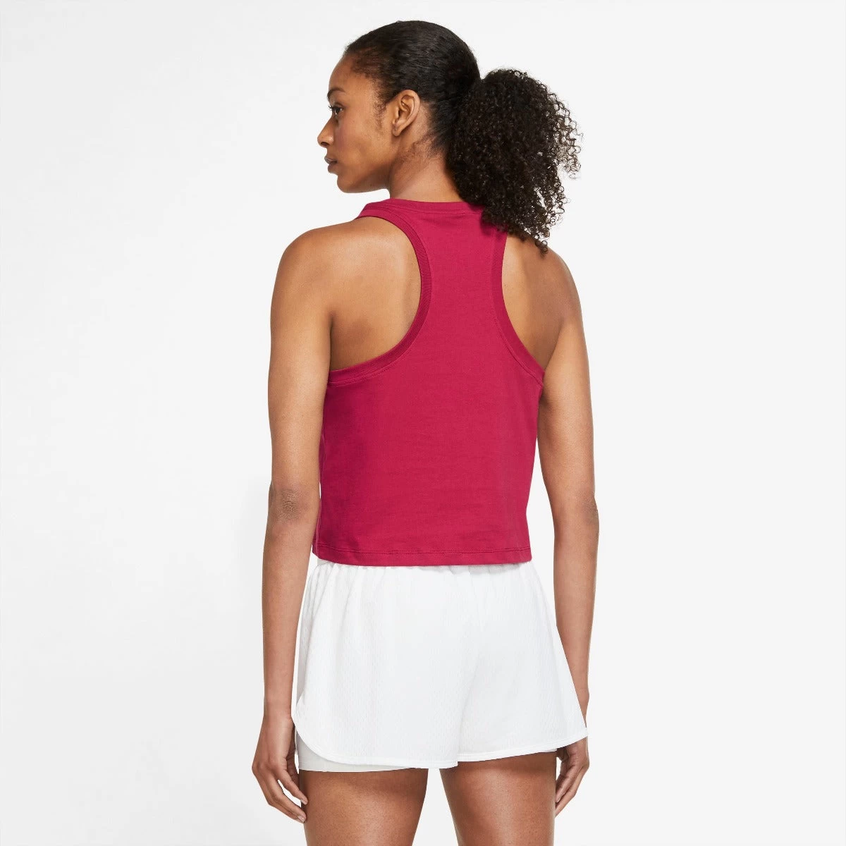 Nike Women's Spring Court Tennis Tank (Pomegranate) 2 Nike Women's Spring Court Tennis Tank (Pomegranate) - Image 2