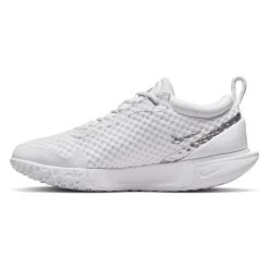 Nike Court Zoom Pro Women's Tennis Shoe (White/Metallic Silver) -Tennis Equipment Store DH0990 101 2