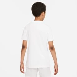 Nike Boy's Dri-FIT Rafa Top (White/Black) -Tennis Equipment Store DJ2591 101 PHSBM001 3144
