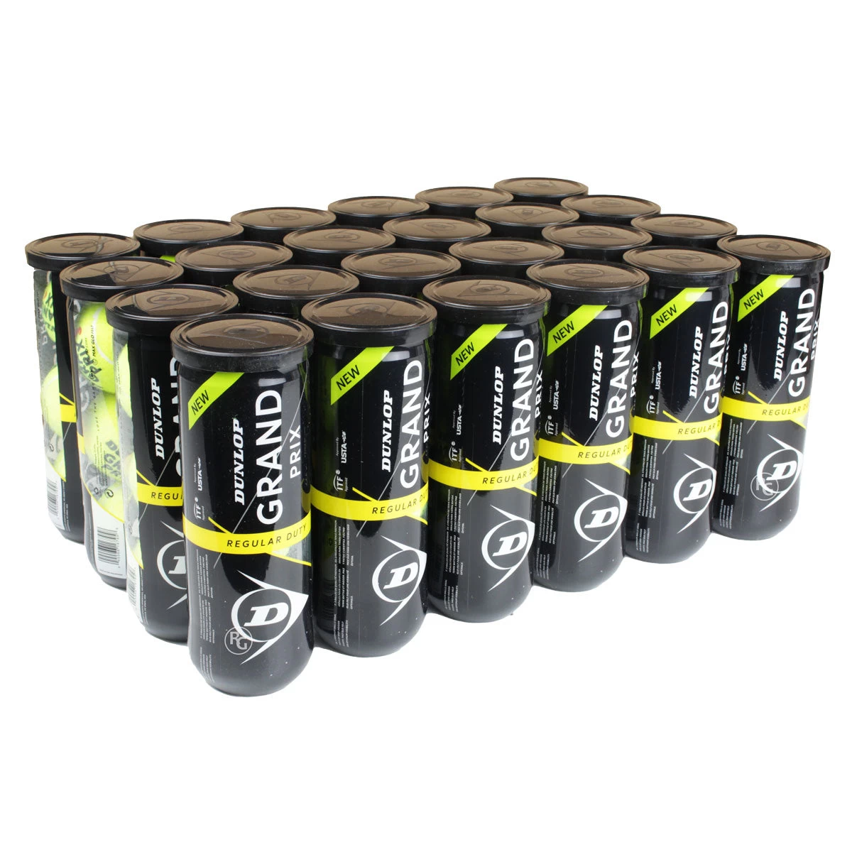 Dunlop Grand Prix Regular Duty Tennis Balls – 24 Can Case 1 Dunlop Grand Prix Regular Duty Tennis Balls – 24 Can Case