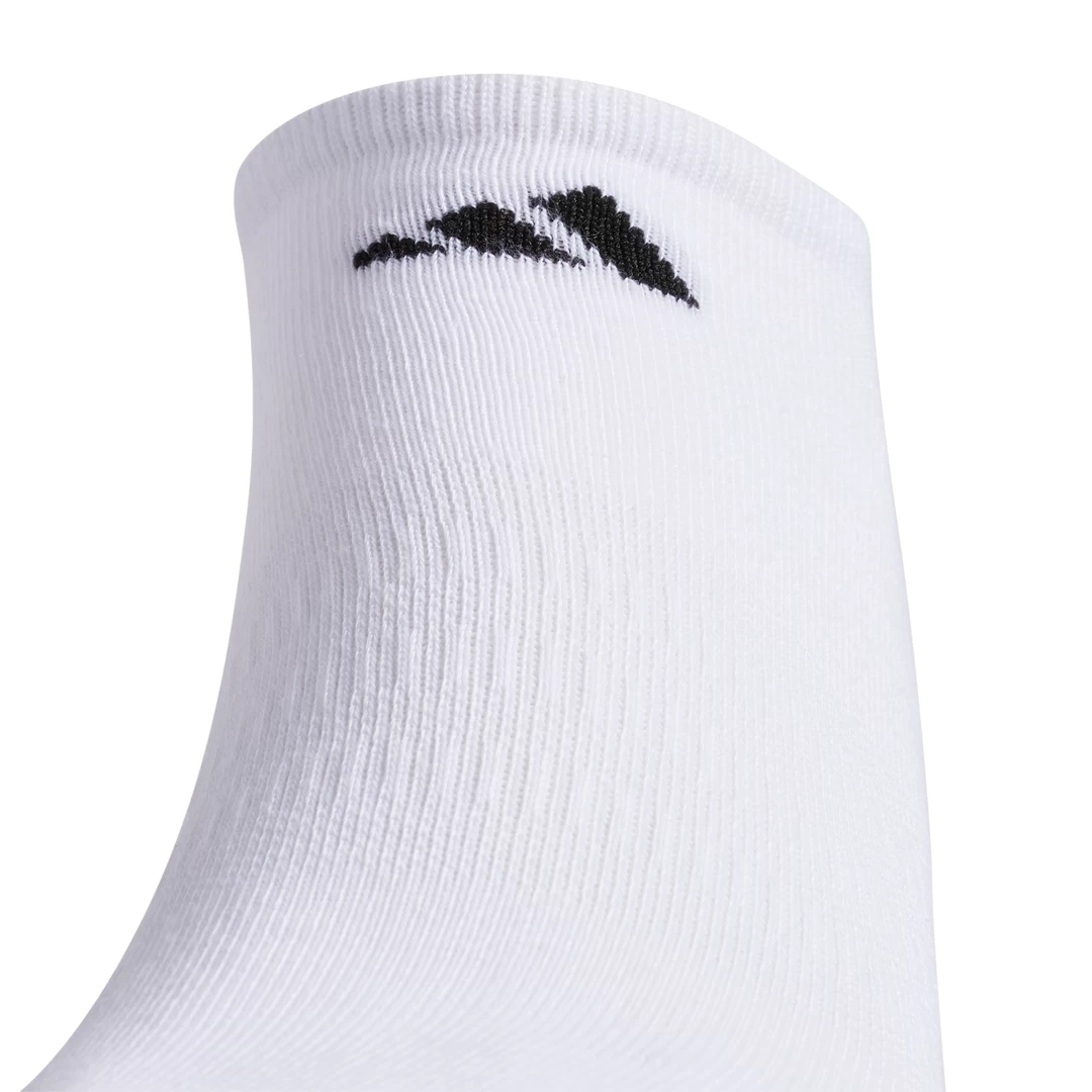 Adidas Men's Superlite No-Show Socks (White) 2 Adidas Men's Superlite No-Show Socks (White) - Image 2