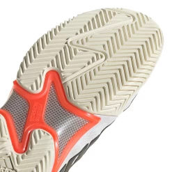 Adidas Barricade Tokyo Men's Tennis Shoe (White/Black/Solar Red) -Tennis Equipment Store FZ3935 FTW photo detail 1 white