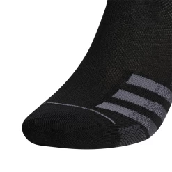 Adidas Men's Superlite Quarter Crew Socks (Black) -Tennis Equipment Store FZ7075 HDW photo detail 2 white