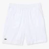 Lacoste Men's Ultra Light Short (White/Navy Blue)