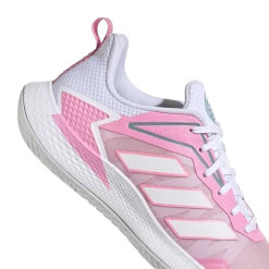 Adidas Defiant Speed Women's Tennis Shoe (Pink/White) -Tennis Equipment Store GV9529 8 FOOTWEAR Photography DetailView1 transparent