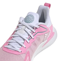 Adidas Defiant Speed Women's Tennis Shoe (Pink/White) -Tennis Equipment Store GV9529 9 FOOTWEAR Photography DetailView2 transparent