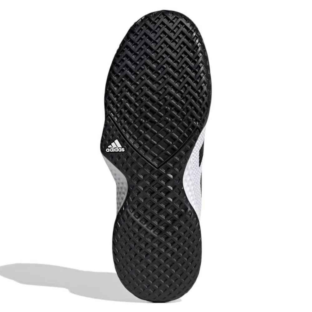 Adidas CourtFlash Men's Tennis Shoe (White/Black) 6 Adidas CourtFlash Men's Tennis Shoe (White/Black) - Image 6