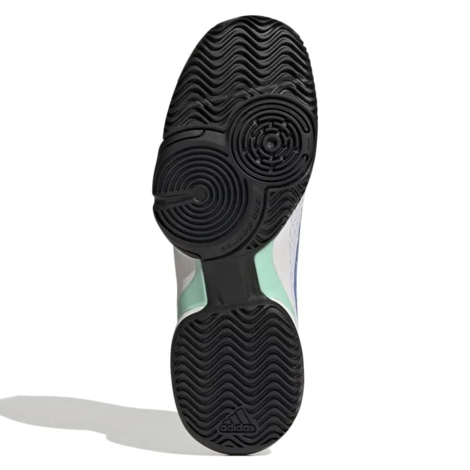 Adidas Barricade Junior Tennis Shoe (White/Blue) 5 Adidas Barricade Junior Tennis Shoe (White/Blue) - Image 5