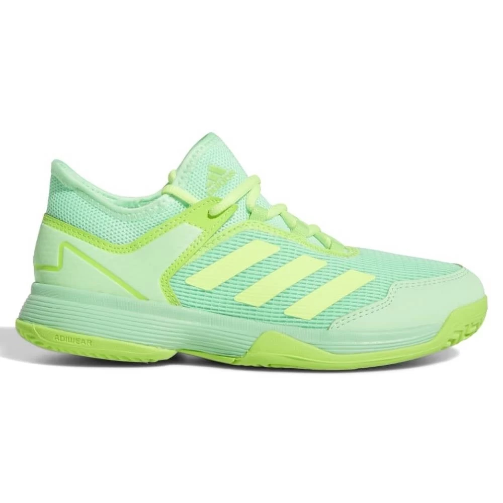 Adidas Ubersonic 4 Junior Tennis Shoe (Beam Green/Signal Green) 1 Adidas Ubersonic 4 Junior Tennis Shoe (Beam Green/Signal Green)