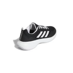 Adidas GameCourt 2 Women's Tennis Shoe (Black/White) -Tennis Equipment Store GZ0694 7 FOOTWEAR Photography BackLateralTopView white
