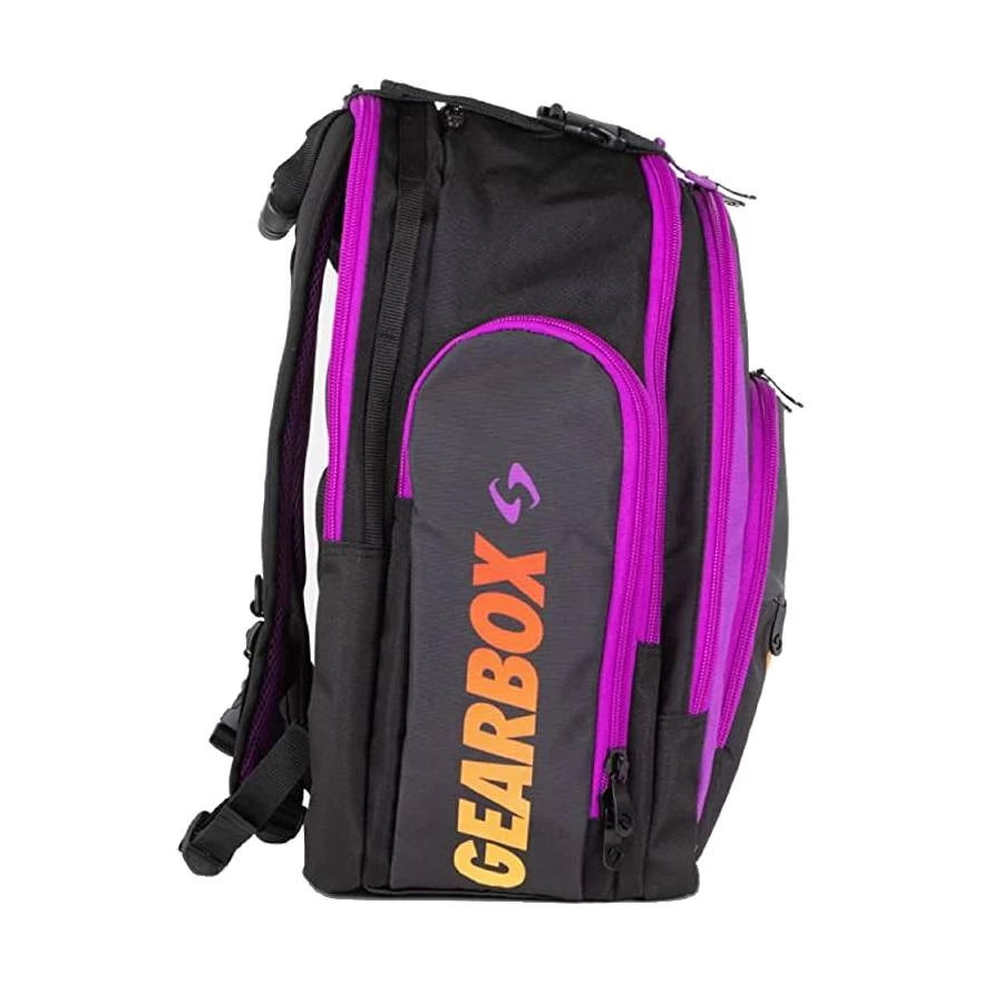 Gearbox Backpack - Court (Purple Accent With Red/Yellow Gradient) 3 Gearbox Backpack - Court (Purple Accent With Red/Yellow Gradient) - Image 3