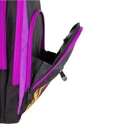 Gearbox Backpack - Court (Purple Accent With Red/Yellow Gradient) 13 Gearbox Backpack - Court (Purple Accent With Red/Yellow Gradient) -Tennis Equipment Store GearboxCourtBackpack6