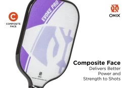 ONIX Evoke Pro Composite (Purple) -Tennis Equipment Store HKZ1131 PUR Composite