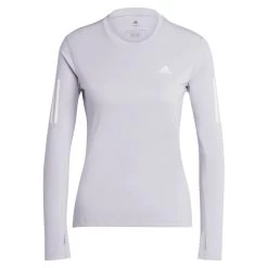 Adidas Women's Long Sleeve Top (Purple)