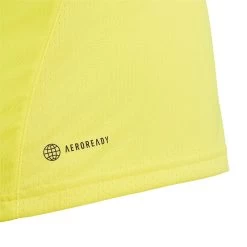 Adidas Girl's Club Tank Top (Beam Yellow) -Tennis Equipment Store HN6304 4 APPAREL Photography DetailView1 transparent
