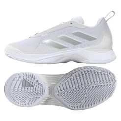 Adidas Avacourt Women's Tennis Shoe (White) 8 Adidas Avacourt Women's Tennis Shoe (White) -Tennis Equipment Store HQ8404 1 FOOTWEAR 3D Rendering StandardView transparent 1