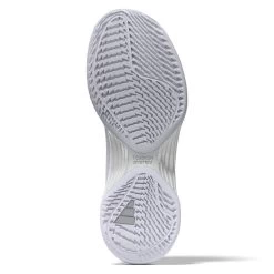 Adidas Avacourt Women's Tennis Shoe (White) 9 Adidas Avacourt Women's Tennis Shoe (White) -Tennis Equipment Store HQ8404 2 FOOTWEAR 3D Rendering BottomView transparent 1