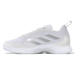 Adidas Avacourt Women's Tennis Shoe (White) 7 Adidas Avacourt Women's Tennis Shoe (White) -Tennis Equipment Store HQ8404 4 FOOTWEAR 3D Rendering SideLateralView transparent 1