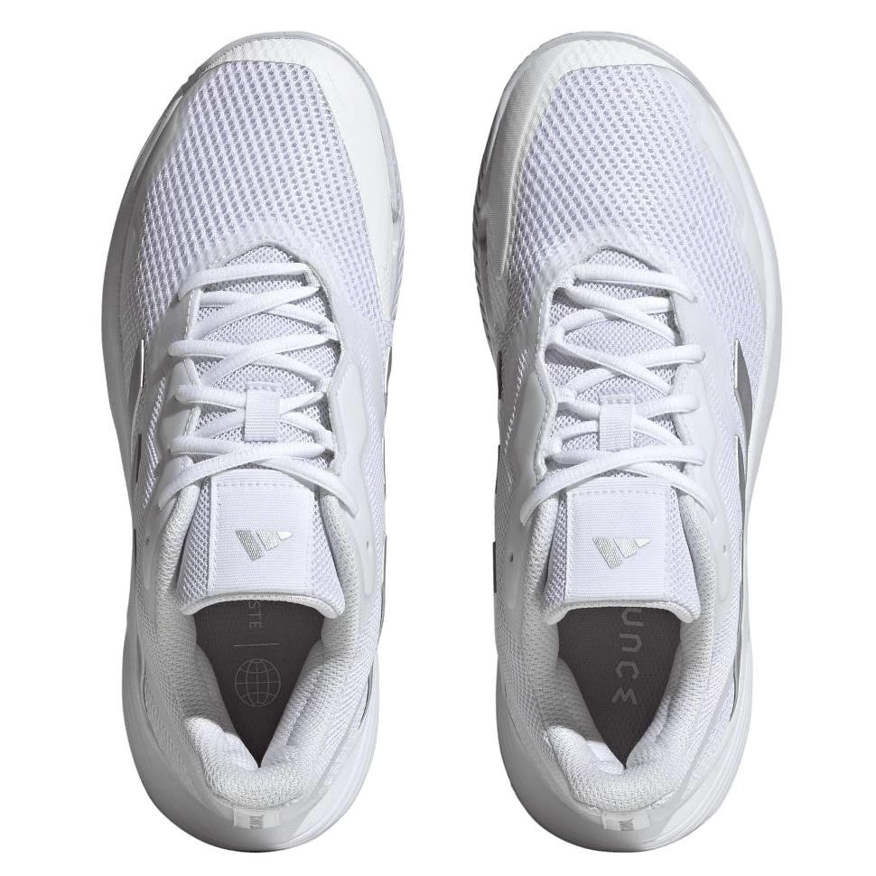 Adidas CourtJam Control Women's Tennis Shoe (White) 5 Adidas CourtJam Control Women's Tennis Shoe (White) - Image 5