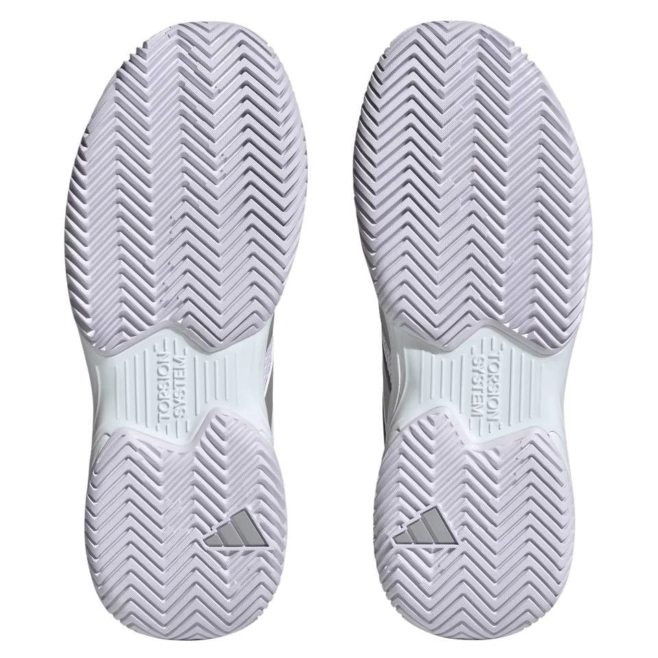 Adidas CourtJam Control Women's Tennis Shoe (White) 6 Adidas CourtJam Control Women's Tennis Shoe (White) - Image 6