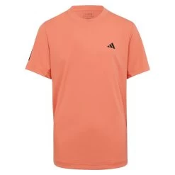 Adidas Boy's 3 Stripe Club Top (Orange)