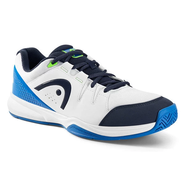 Head Grid 3.0 Men's Indoor Court Shoe (White/Blue) 1 Head Grid 3.0 Men's Indoor Court Shoe (White/Blue)