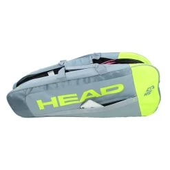 Head Core Pro 3 Pack Racquet Bag (Grey/Yellow) -Tennis Equipment Store IMG 2944